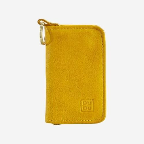 Dudubags – Portachiavi pelle – Saffron yellow 580-1118 #2