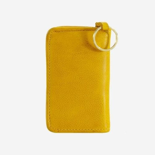 Dudubags – Portachiavi pelle – Saffron yellow 580-1118 #3
