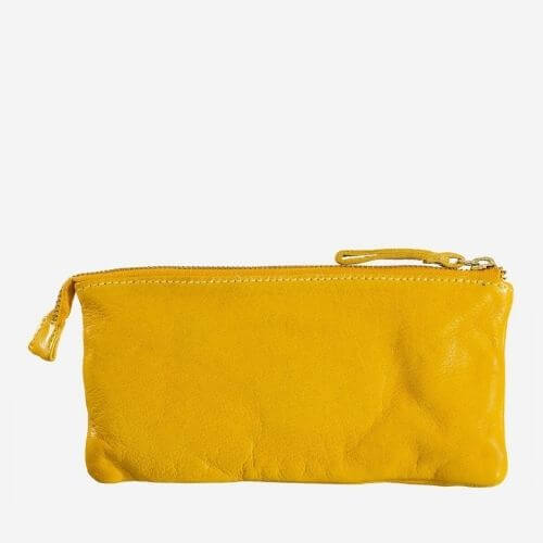 Dudubags – Portafoglio pelle – Saffron Yellow 580-1086 #2