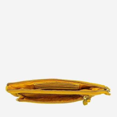 Dudubags – Portafoglio pelle – Saffron Yellow 580-1086 #3