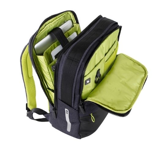 Nava Passenger - Backpack Organized Tech Black:Green - PS074 #4