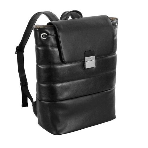 Nava Passenger Leather – Flapsack Black – PL078 #1