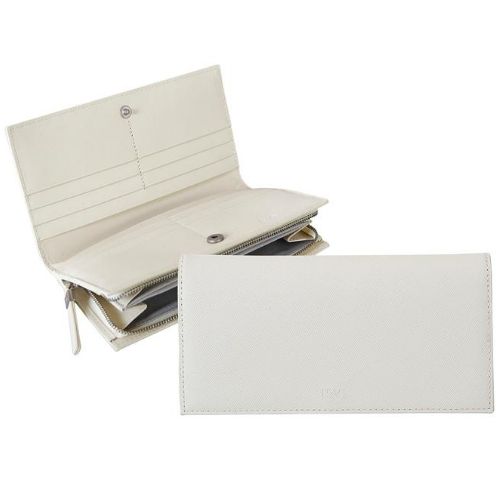 Nava Via Durini – Long Wallet Off White – VD434 #2