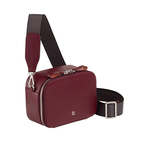Dudubags – Tracolla in Pelle Camille Burgundy #2